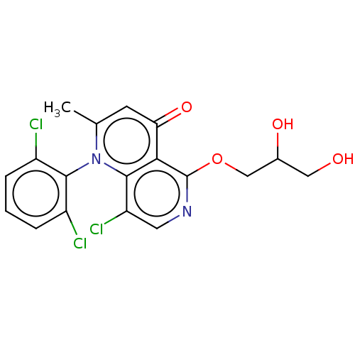 Chemical structure of BindingDB Monomer ID 585717