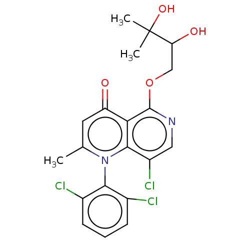 Chemical structure of BindingDB Monomer ID 585719