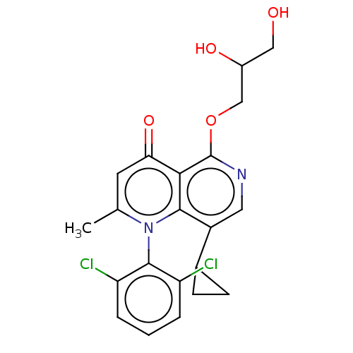 Chemical structure of BindingDB Monomer ID 585731