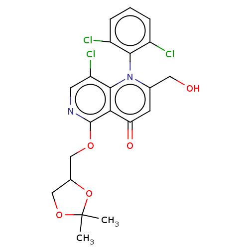 Chemical structure of BindingDB Monomer ID 585736