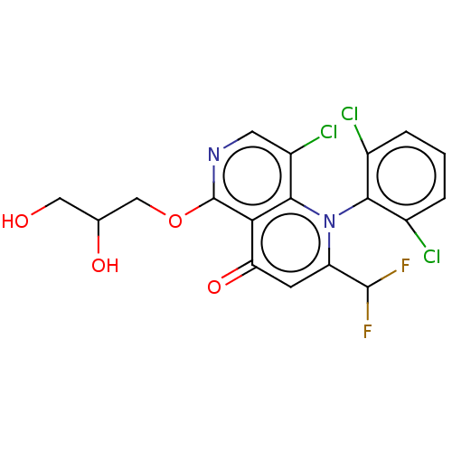 Chemical structure of BindingDB Monomer ID 585741