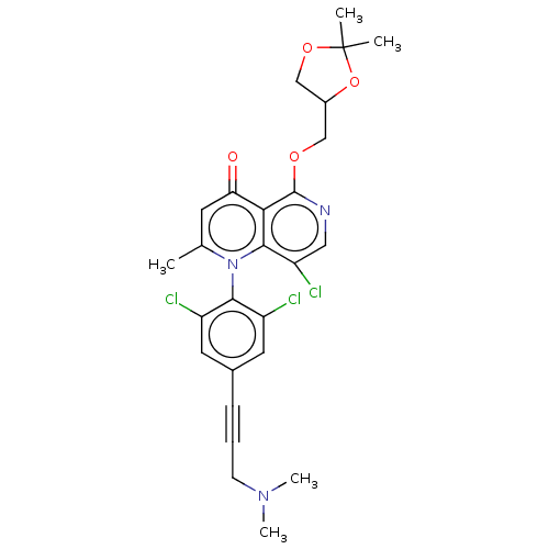 Chemical structure of BindingDB Monomer ID 585772