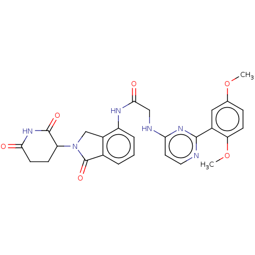 Chemical structure of BindingDB Monomer ID 585782
