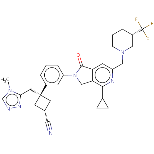 Chemical structure of BindingDB Monomer ID 585834