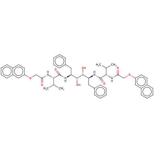 Chemical structure of BindingDB Monomer ID 586089
