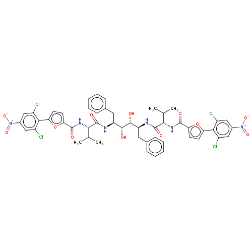 Chemical structure of BindingDB Monomer ID 586092