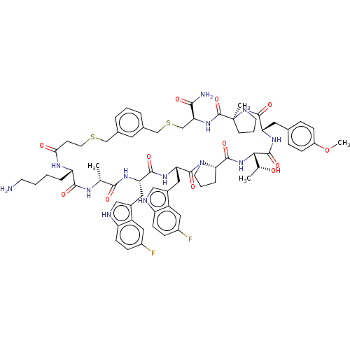 Chemical structure of BindingDB Monomer ID 586136