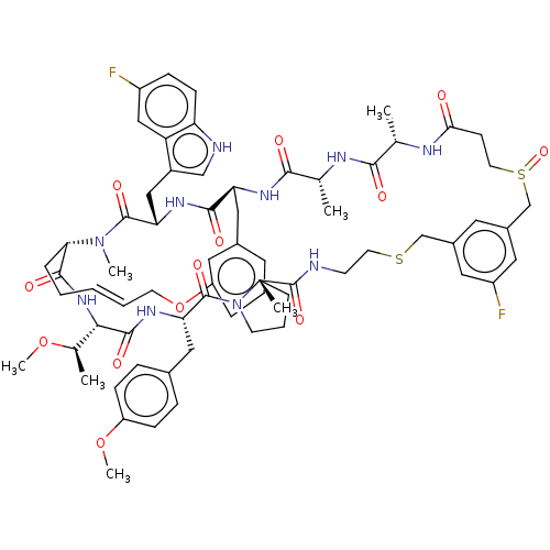 Chemical structure of BindingDB Monomer ID 586336