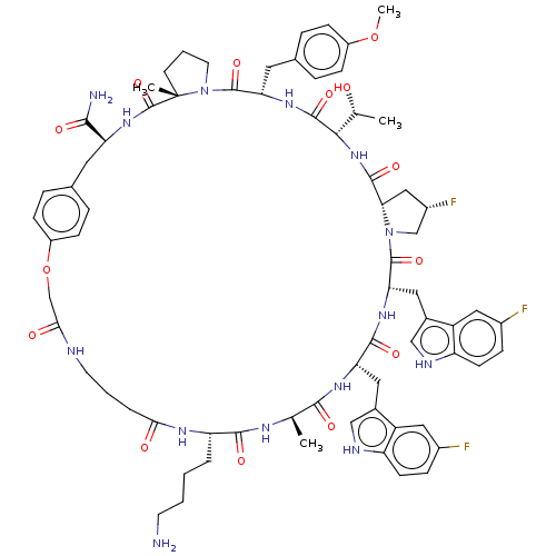 Chemical structure of BindingDB Monomer ID 586367