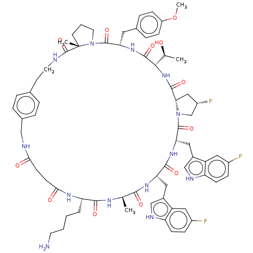 Chemical structure of BindingDB Monomer ID 586386