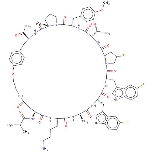 Chemical structure of BindingDB Monomer ID 586398