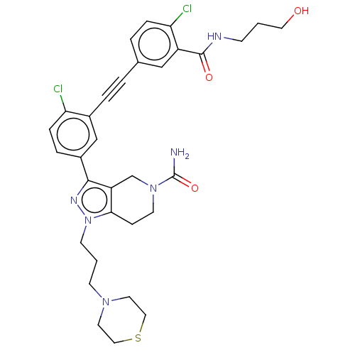 Chemical structure of BindingDB Monomer ID 586572