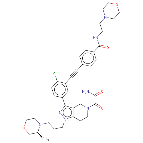 Chemical structure of BindingDB Monomer ID 586582