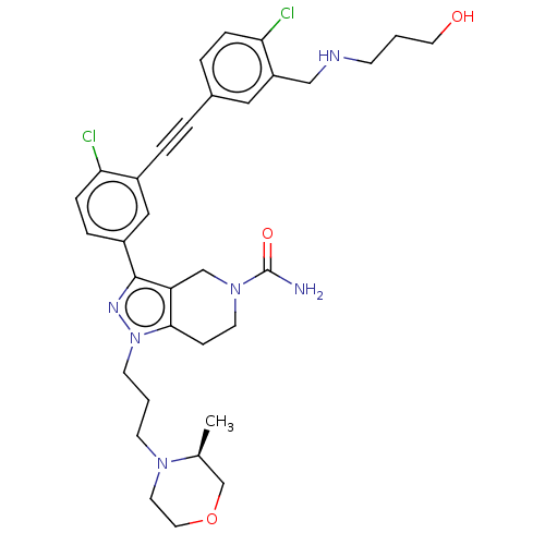 Chemical structure of BindingDB Monomer ID 586586