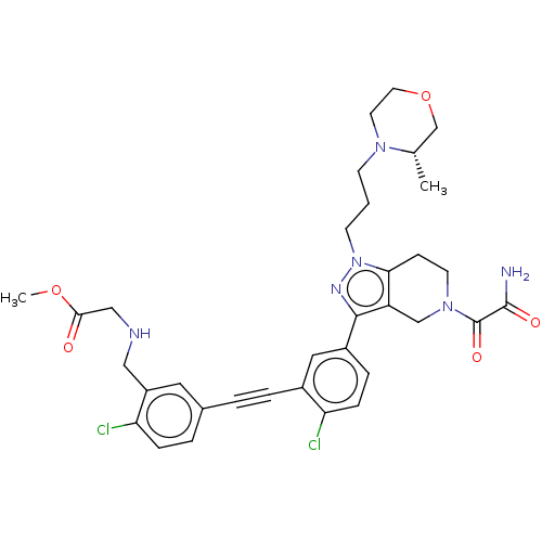 Chemical structure of BindingDB Monomer ID 586592