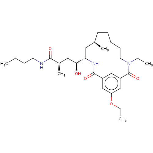 Chemical structure of BindingDB Monomer ID 586634