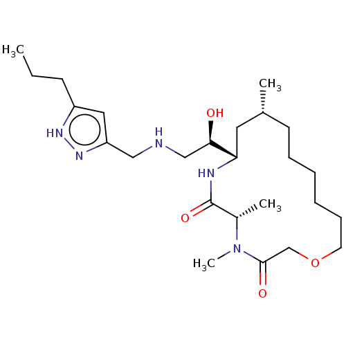 Chemical structure of BindingDB Monomer ID 586653
