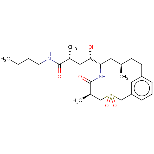Chemical structure of BindingDB Monomer ID 586687