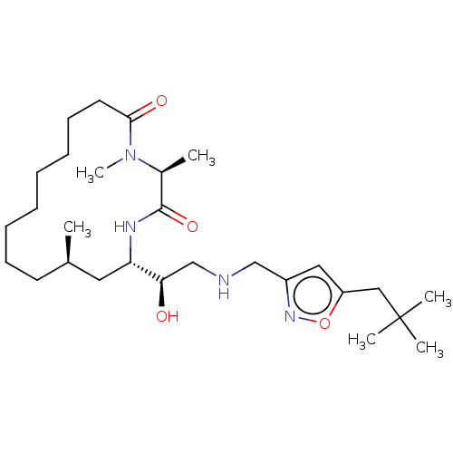 Chemical structure of BindingDB Monomer ID 586701