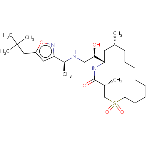 Chemical structure of BindingDB Monomer ID 586713