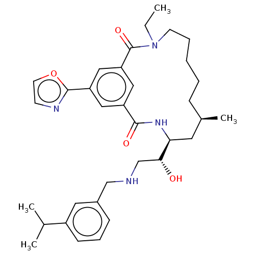 Chemical structure of BindingDB Monomer ID 586714