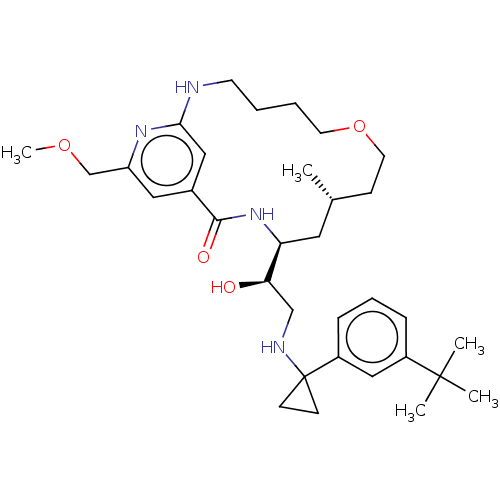 Chemical structure of BindingDB Monomer ID 586721