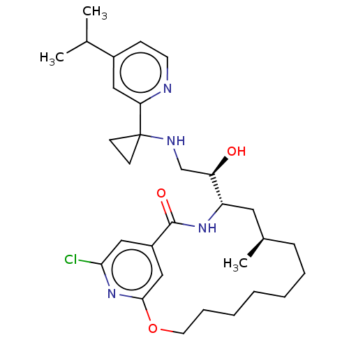 Chemical structure of BindingDB Monomer ID 586726