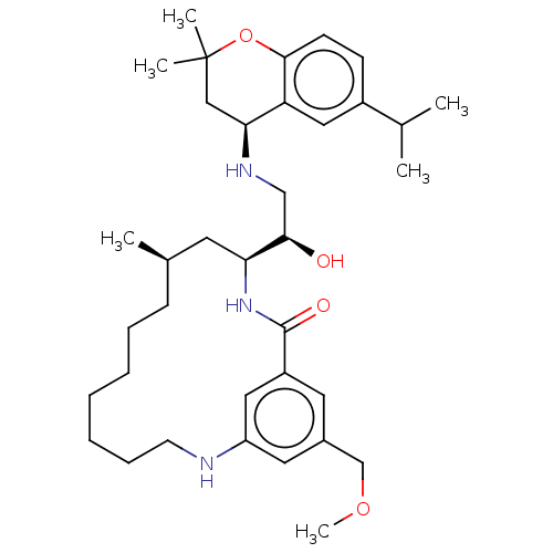 Chemical structure of BindingDB Monomer ID 586737