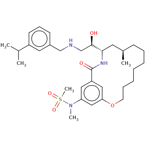 Chemical structure of BindingDB Monomer ID 586756