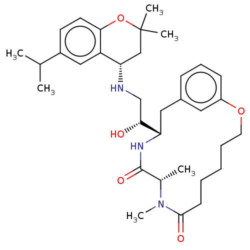 Chemical structure of BindingDB Monomer ID 586765