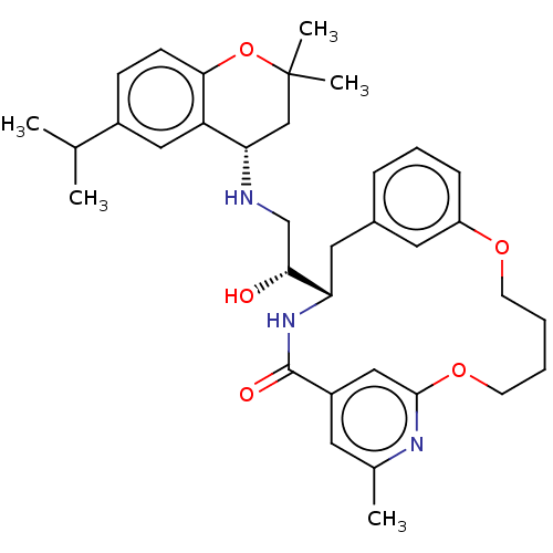 Chemical structure of BindingDB Monomer ID 586785