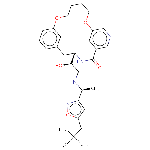 Chemical structure of BindingDB Monomer ID 586799
