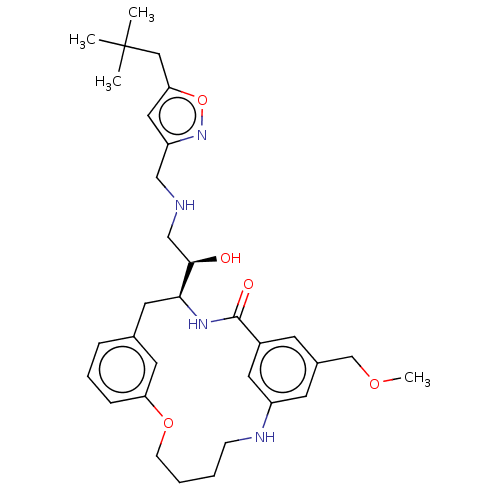 Chemical structure of BindingDB Monomer ID 586803