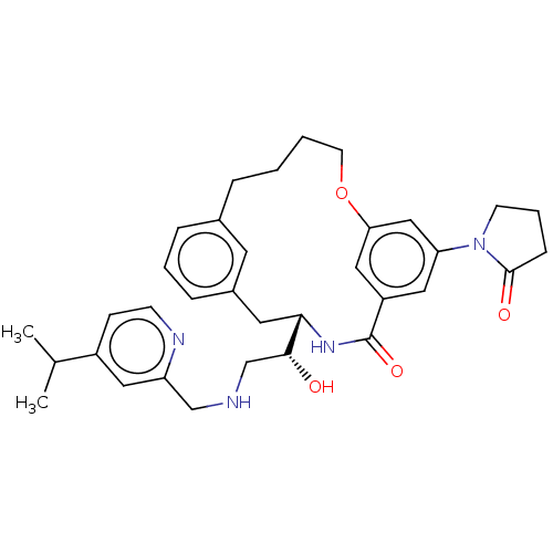 Chemical structure of BindingDB Monomer ID 586810