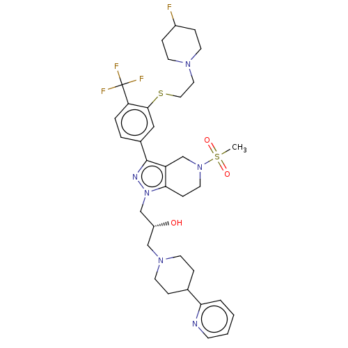 Chemical structure of BindingDB Monomer ID 586945