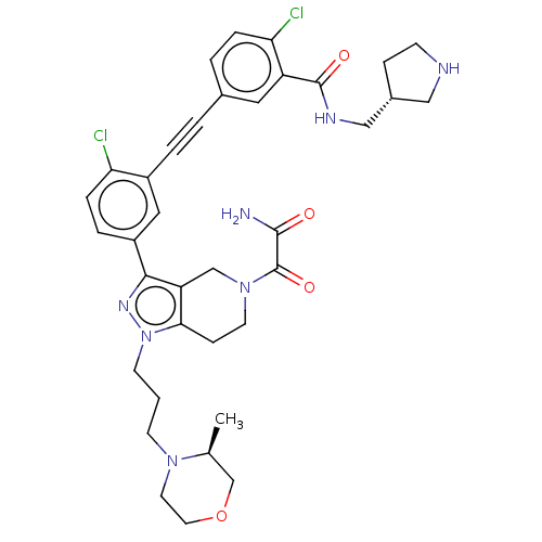 Chemical structure of BindingDB Monomer ID 587261