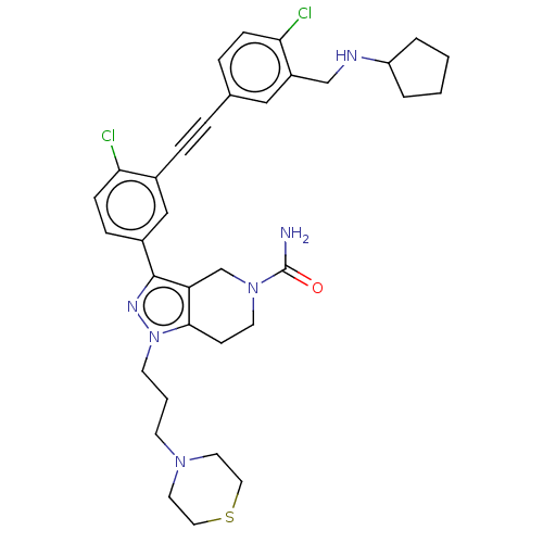 Chemical structure of BindingDB Monomer ID 587274