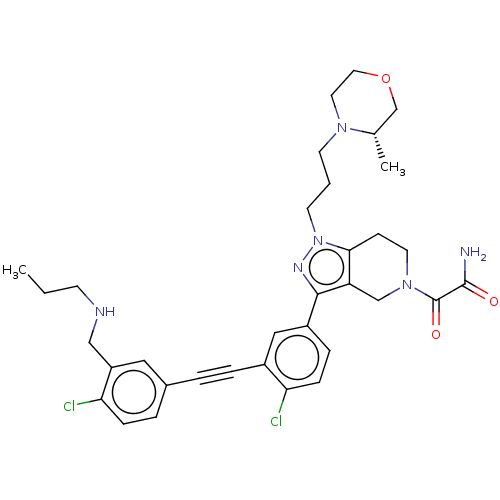 Chemical structure of BindingDB Monomer ID 587281