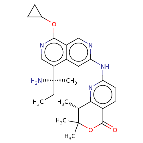 Chemical structure of BindingDB Monomer ID 587446