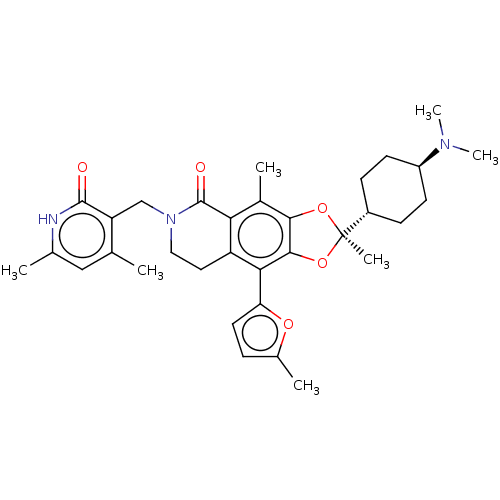 Chemical structure of BindingDB Monomer ID 588046