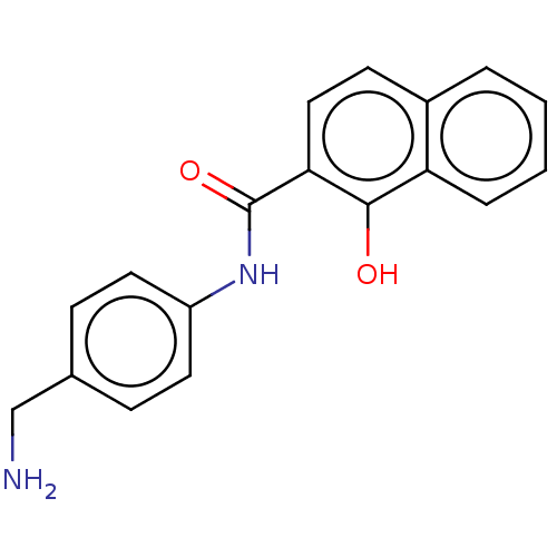 Chemical structure of BindingDB Monomer ID 588054