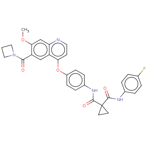 Chemical structure of BindingDB Monomer ID 588220