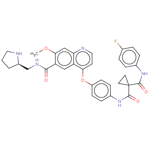 Chemical structure of BindingDB Monomer ID 588222