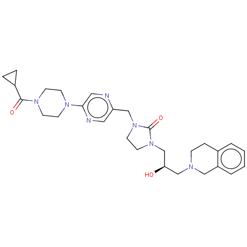 Chemical structure of BindingDB Monomer ID 588387