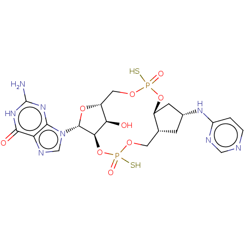 Chemical structure of BindingDB Monomer ID 588524