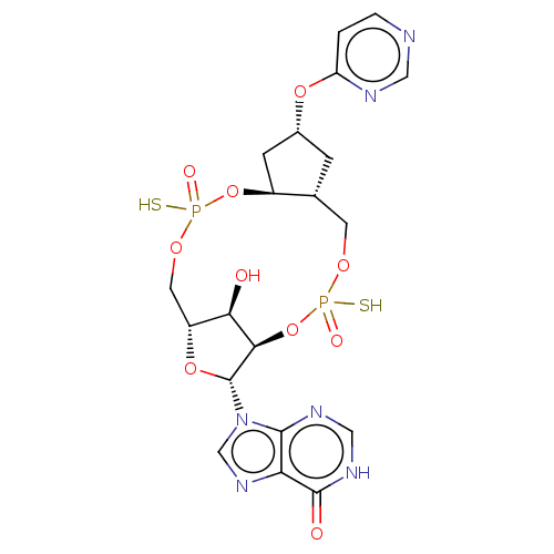 Chemical structure of BindingDB Monomer ID 588537