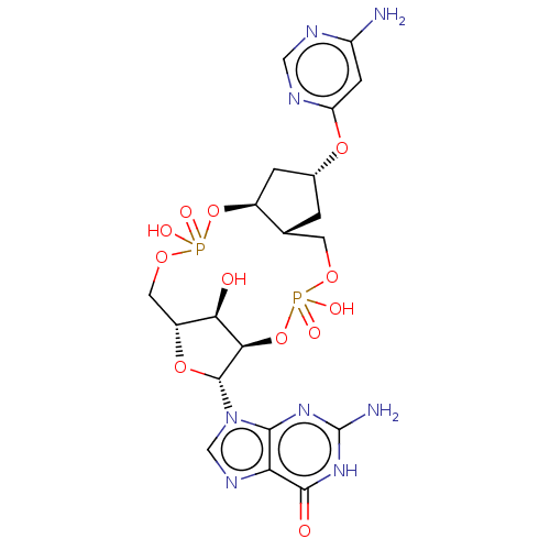 Chemical structure of BindingDB Monomer ID 588545