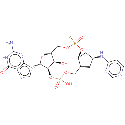 Chemical structure of BindingDB Monomer ID 588550