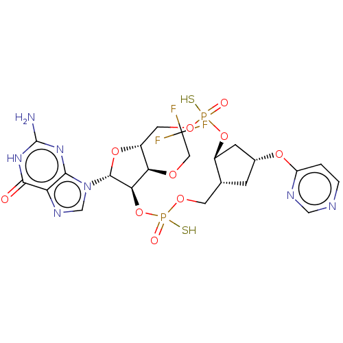 Chemical structure of BindingDB Monomer ID 588574