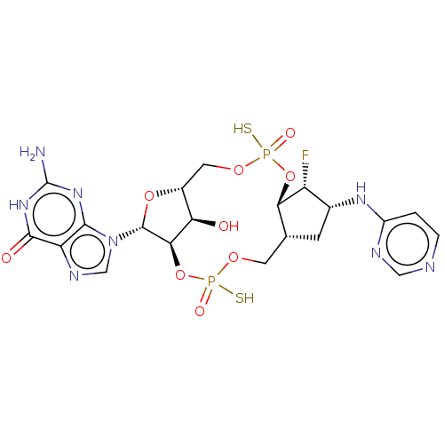 Chemical structure of BindingDB Monomer ID 588579